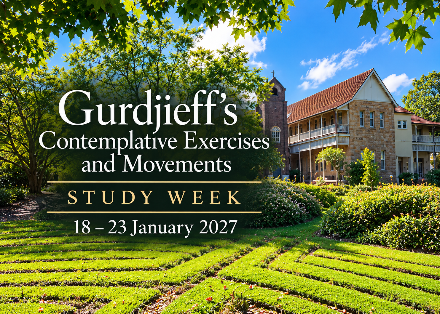 Gurdjieff’s Contemplative Exercises and Movements – Study Week 2027